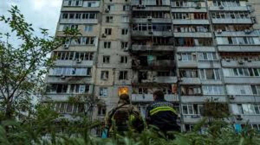 Ukraine: Uburusiya  bw'agabye  igitero cy'indege  za Drones    kuri Kiev .