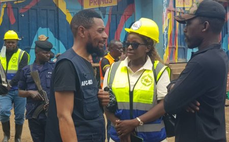 RD Congo :Bagira propre,le maire de la ville de Bukavu Ladis Muganza Wakandwa felicite le travail de titan et la  determination du bourgmestre Marc Sumbu Socrate et son adjoint Muhoza Shaka  Jean-Marie