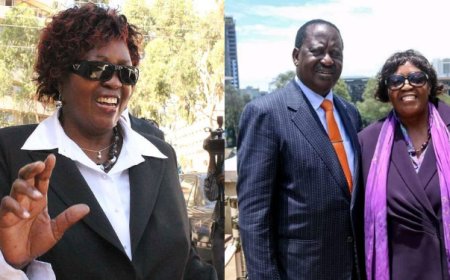 KENYA: Mushiki wa RAILA ODINGA wigeze kuyobora Guverinoma ya Kenya yapfuye urupfu rutunguranye